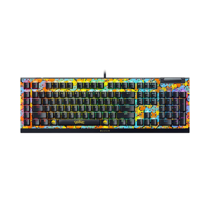 Razer BlackWidow V4 X Pokémon Edition Mechanical Gaming Keyboard – Green Switch
