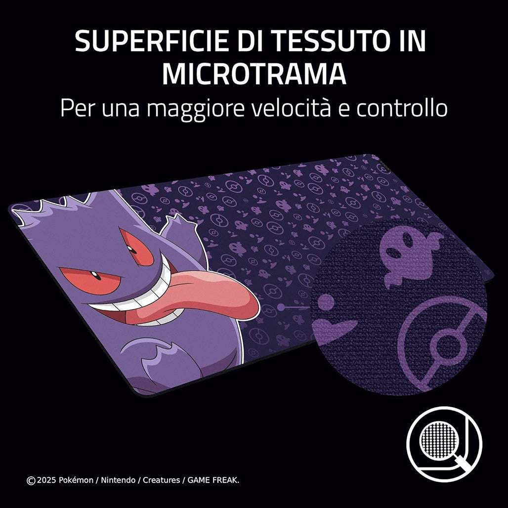 Razer Gigantus V2 - Soft Gaming Mouse Mat - XXL - Pokémon Gengar Edition