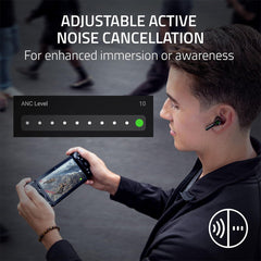 Razer Hammerhead Pro Gaming THX Earbuds With Noise Cancellation