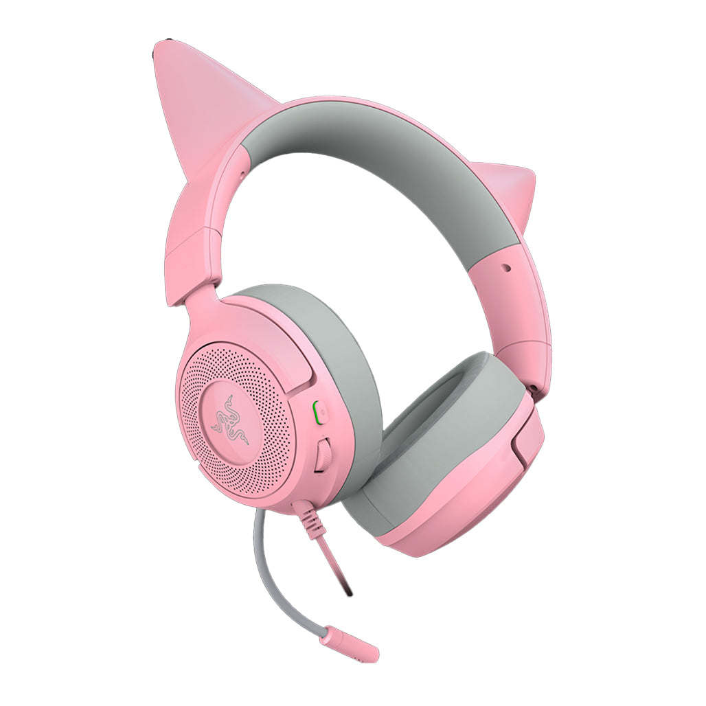 Razer Kraken Kitty V3 X – Wired Gaming Headset with Kitty Ears