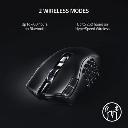 Razer Naga V2 HyperSpeed - Wireless MMO Gaming Mouse