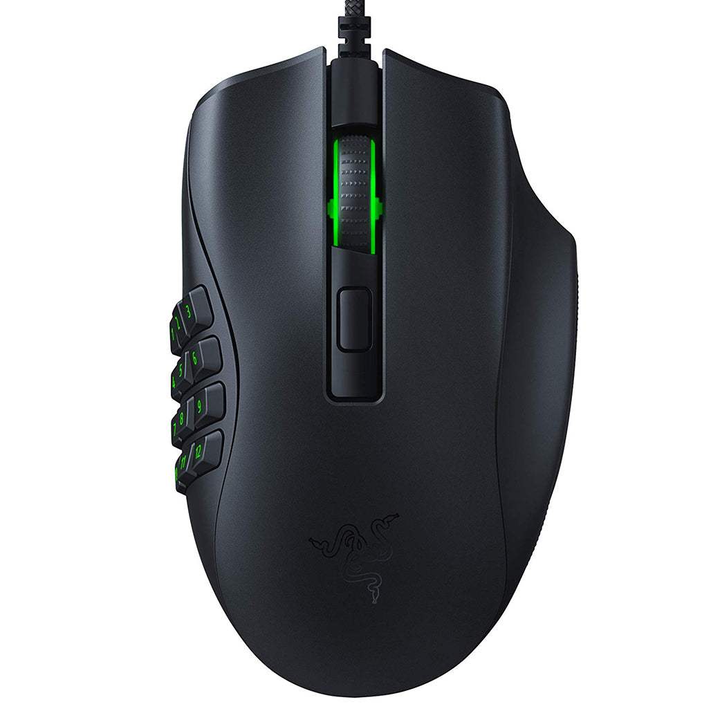 Razer Naga X Wired MMO Gaming Mouse – 16 Programmable Buttons, 18,000 DPI