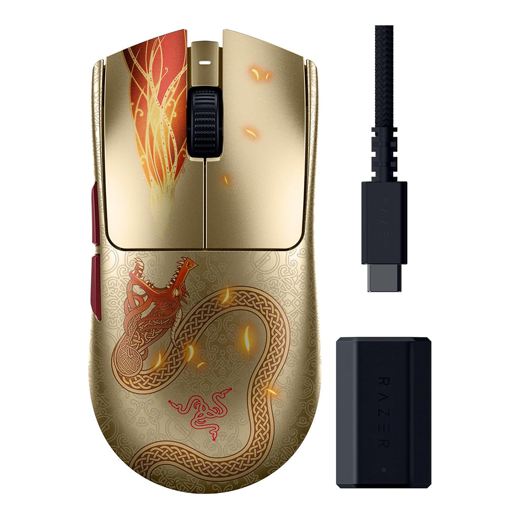 Razer Viper V3 Pro - Counter-Strike 2 Dragon Lore Wireless Gaming Mouse