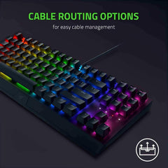 Razer BlackWidow V3 Tenkeyless Mechanical Gaming Keyboard (Yellow Switch) - Pixel Zones