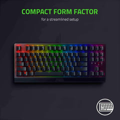 Razer BlackWidow V3 Tenkeyless Mechanical Gaming Keyboard (Yellow Switch) - Pixel Zones