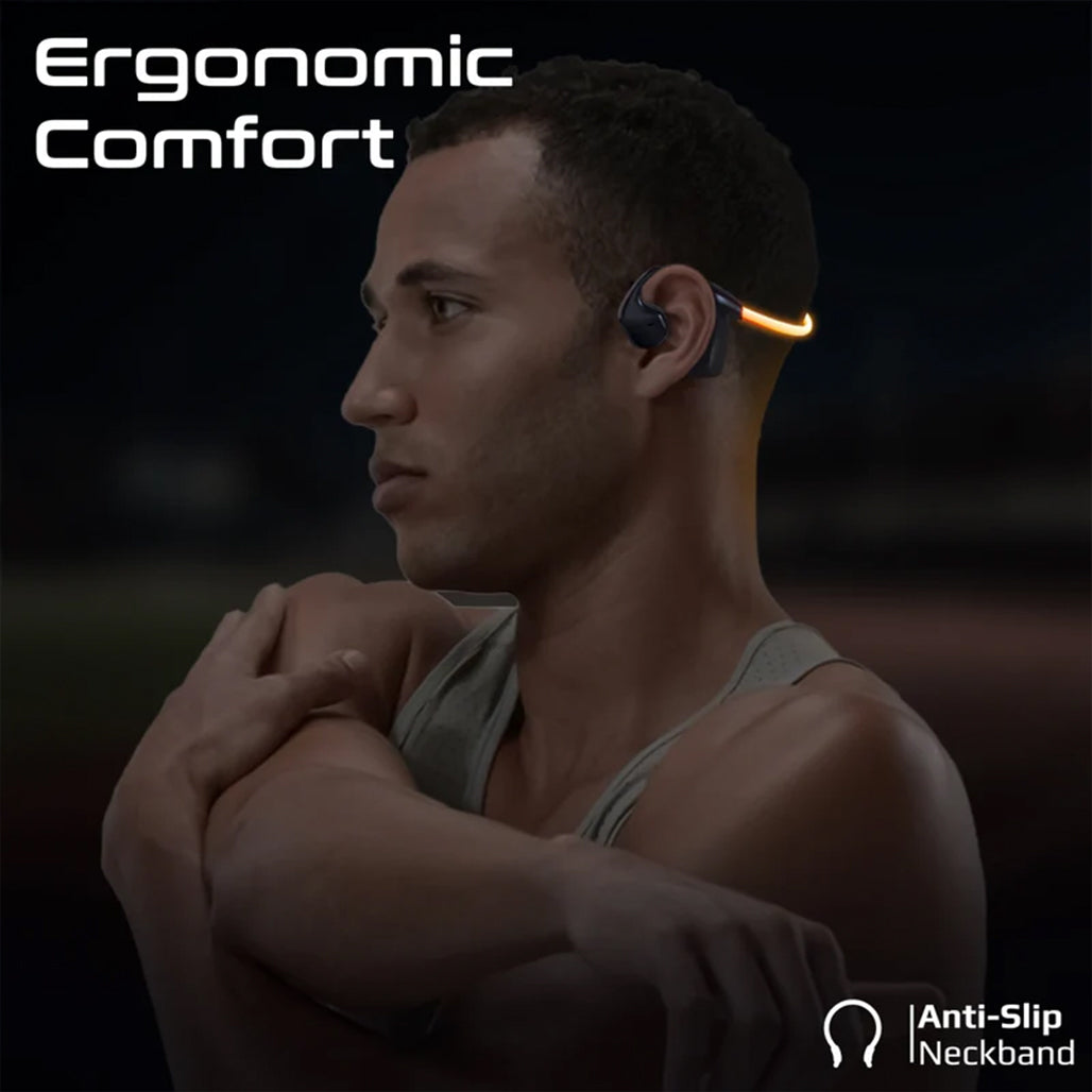 Promate RippleGlow - AudioConduct™ High-Endurance Wireless Neckband Earphones