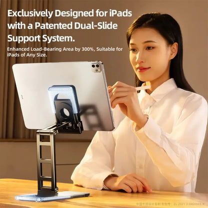 RTAKO TC06 Double‑Layer Foldable Desktop Stand – Compact & Ergonomic