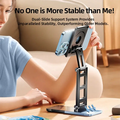 RTAKO TC06 Double‑Layer Foldable Desktop Stand – Compact & Ergonomic