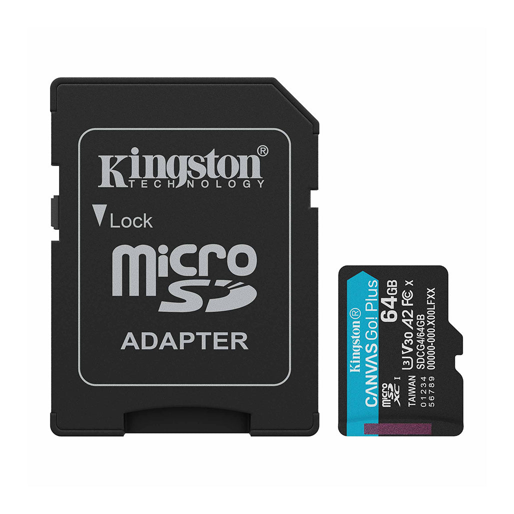 Kingston Canvas Go! Plus microSD Memory Card - SDCG4