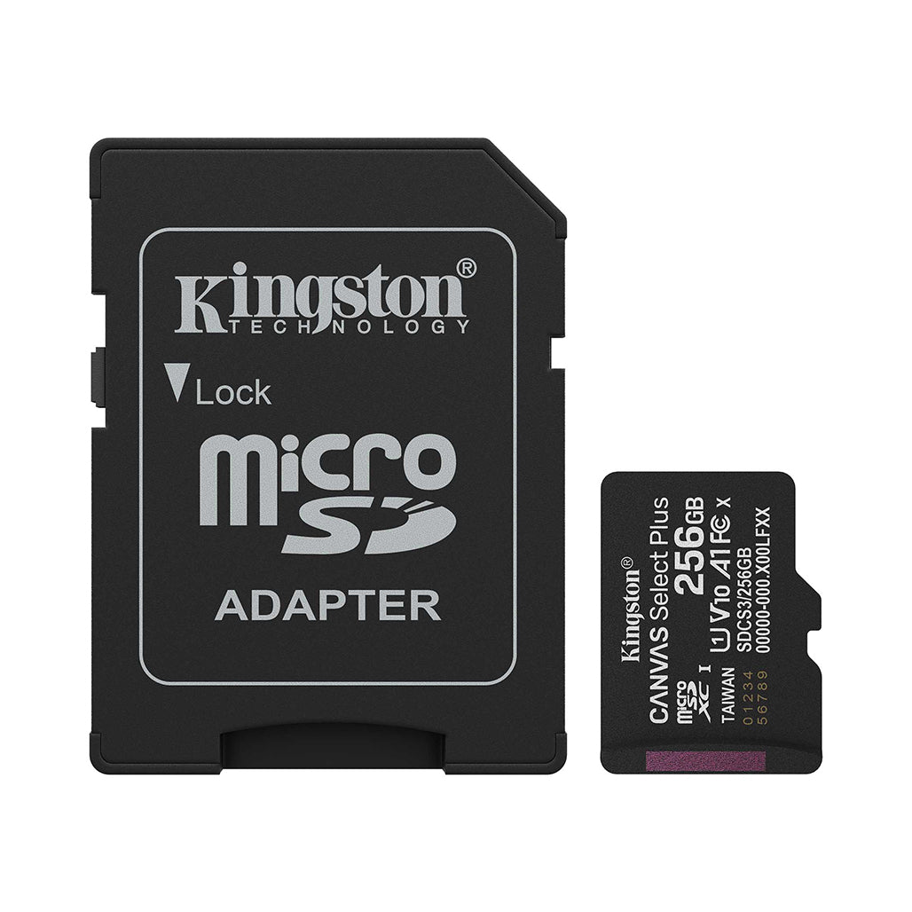 Kingston Canvas Select Plus microSD Memory Card – SDCS3