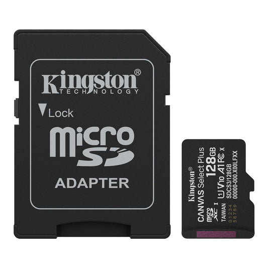 Kingston Canvas Select Plus microSD Memory Card – SDCS3