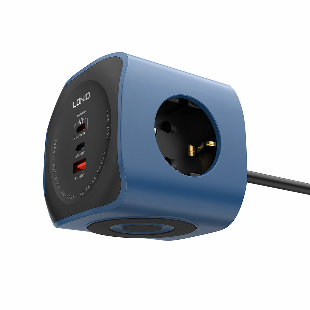 LDNIO 6-in-1 Power Socket Cube Extension - SE3338