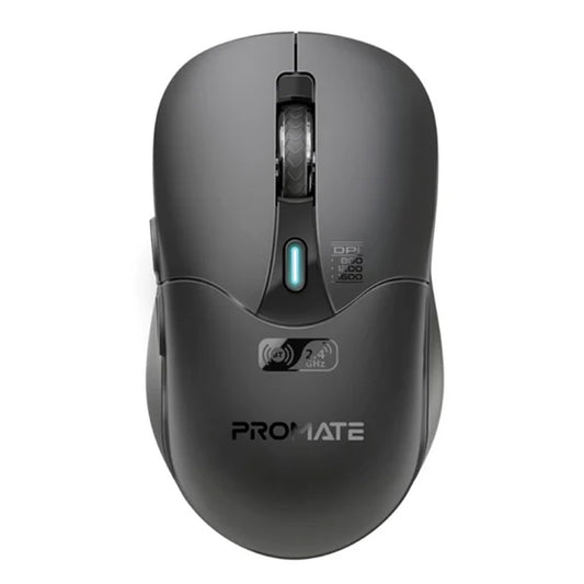 Promate Samo - Dual Mode Rechargeable Wireless Mouse with BT & RF Connectivity