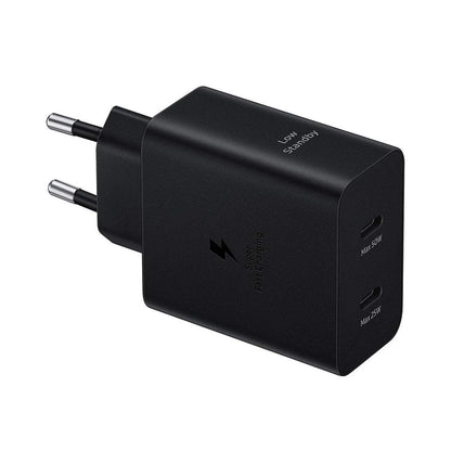 Samsung Dual 50W PD Power Adapter with 5A USB-C to USB-C Cable Fast Charger | T5020