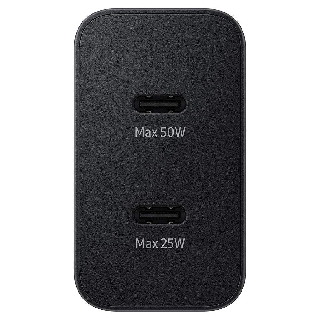 Samsung Dual 50W PD Power Adapter with 5A USB-C to USB-C Cable Fast Charger | T5020