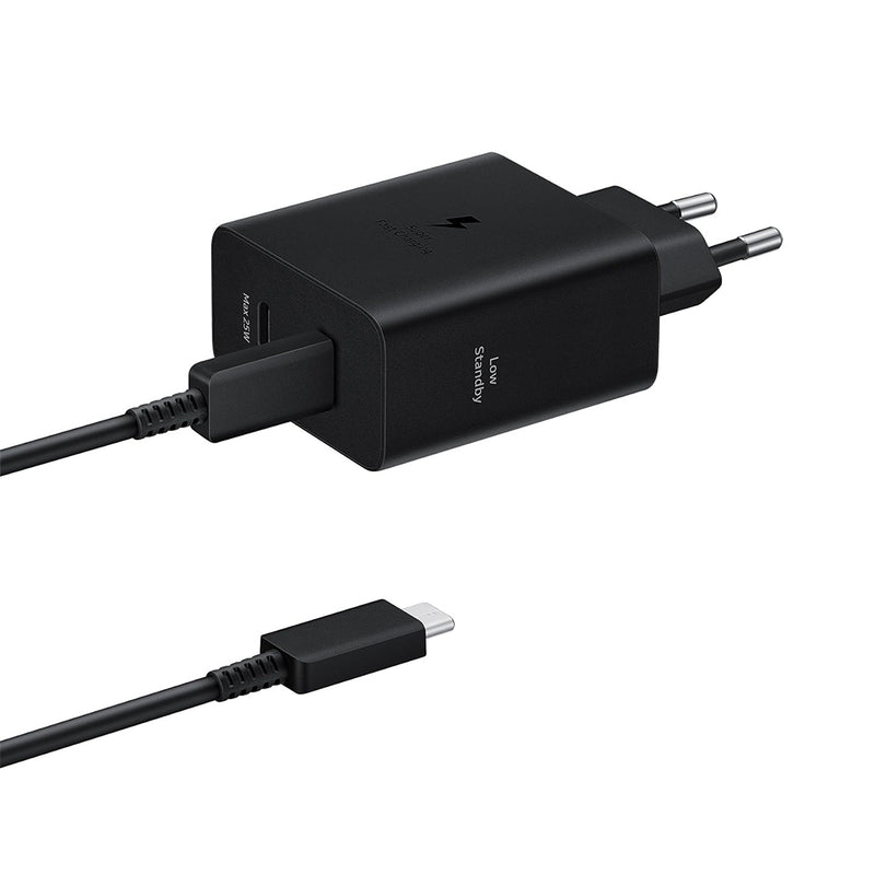 Samsung Dual 50W PD Power Adapter with 5A USB-C to USB-C Cable Fast Charger | T5020