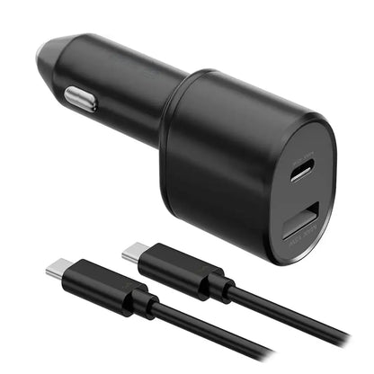 Samsung Super Fast Dual Car Charger – 45 W USB‑C & 15 W USB‑A