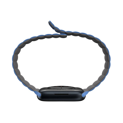 Mageasy SKIN Silicone Magnetic Apple Watch Band 44mm/45mm/49mm - Blue