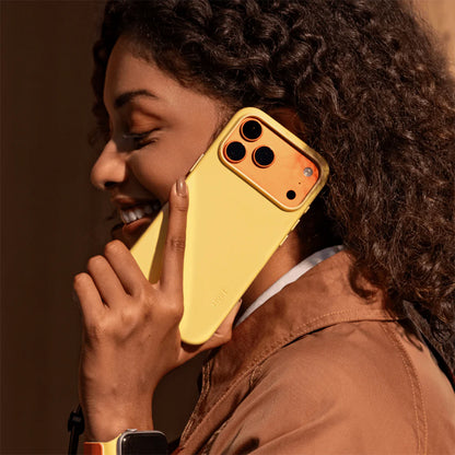 Moft Snap Case MOVAS for iPhone 17 Pro / iPhone 17 Pro Max - Wonder Yellow - MagSafe Compatible