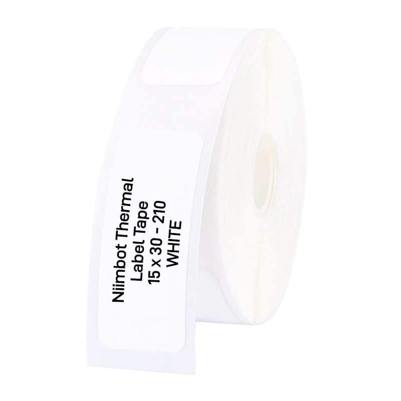 Thermal Label 15x30mm – 210 Labels Per Roll – White