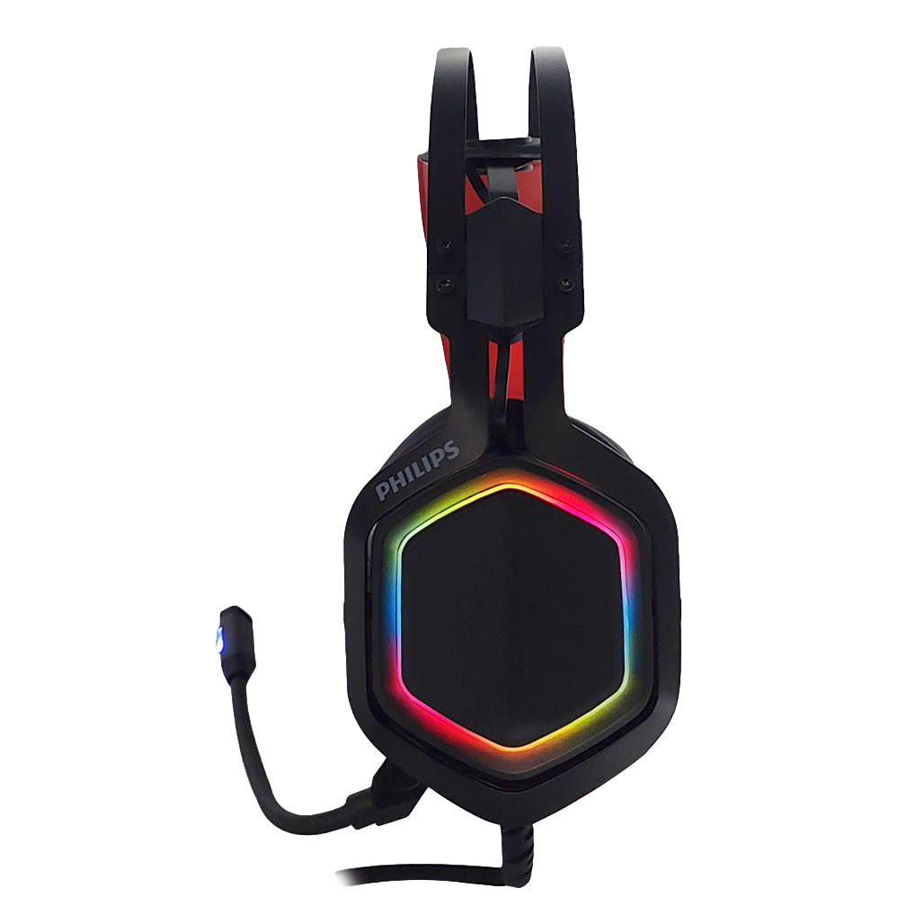 Philips TAG2115 - Wired Over Ear PC Gaming Headphones with Mic Built-in Noise Reduction