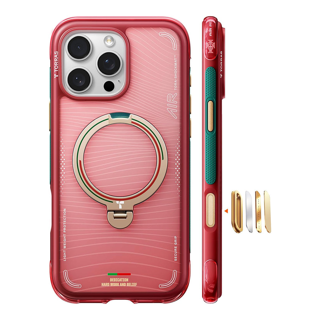 TORRAS × Portugal Limited Edition for iPhone 16 Pro - Wave Of Passion