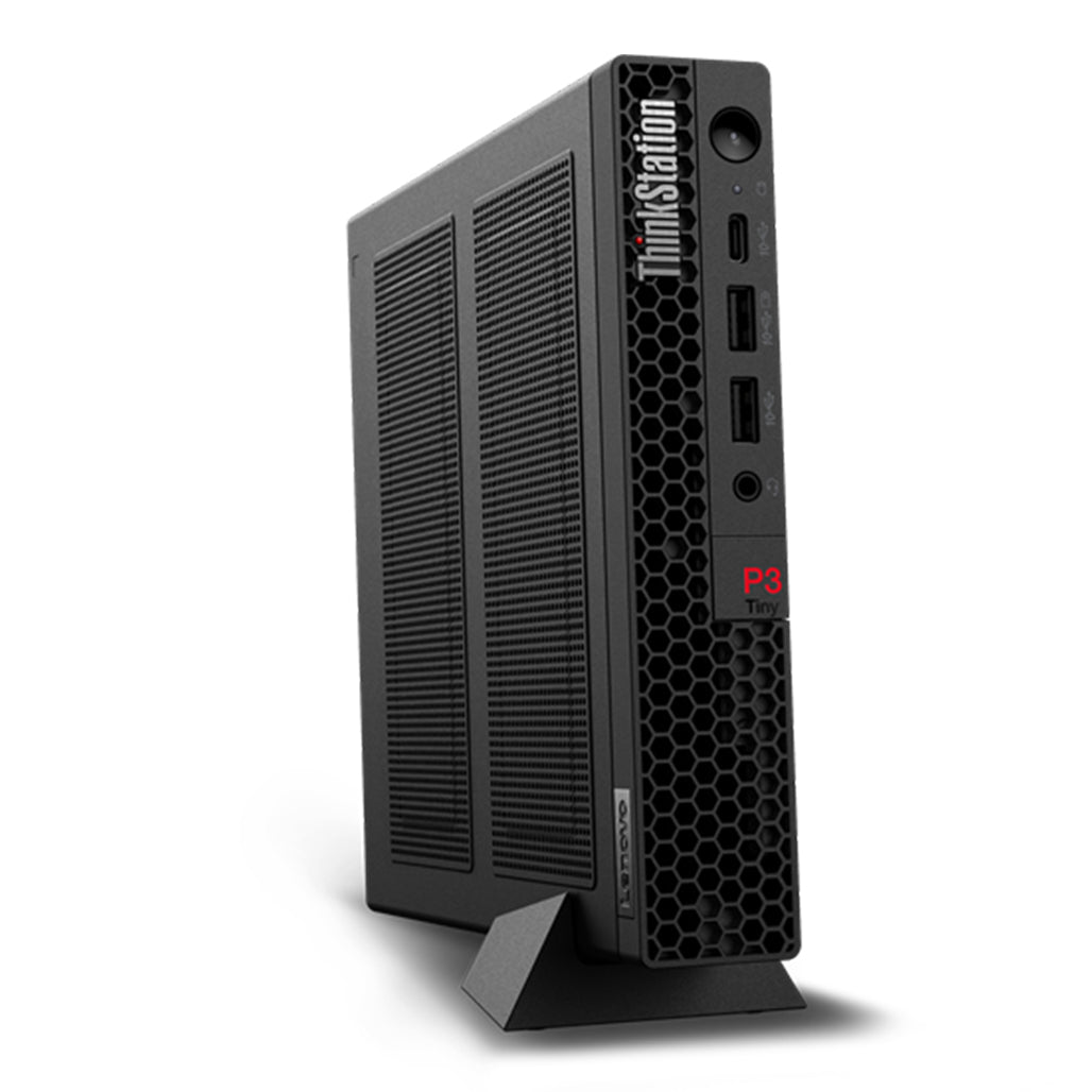 Lenovo ThinkStation P3 Tiny Workstation 30K60008US - Core Ultra 9 285 vPro® - 64GB RAM - 1TB SSD - NVIDIA RTX™ A1000 8GB
