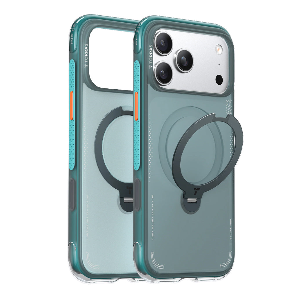 Torras Ostand Spin Q3 Air for iPhone 17 Pro/ iPhone 17 Pro Max - Glacier Sprint