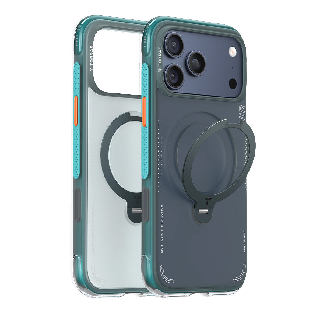 Torras Ostand Spin Q3 Air for iPhone 17 Pro/ iPhone 17 Pro Max - Glacier Sprint