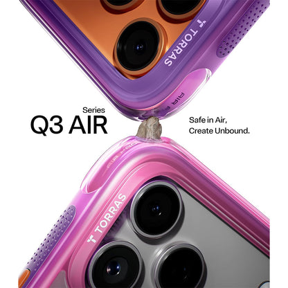 Torras Ostand Spin Q3 Air for iPhone 17 Pro Max Aurora Purple