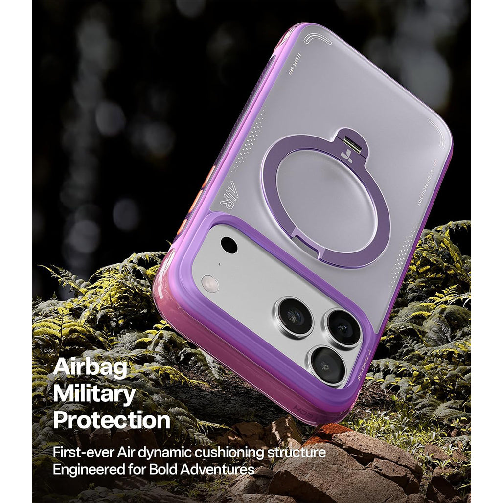 Torras Ostand Spin Q3 Air for iPhone 17 Pro Max Aurora Purple