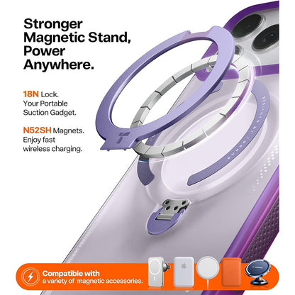 Torras Ostand Spin Q3 Air for iPhone 17 Pro Max Aurora Purple