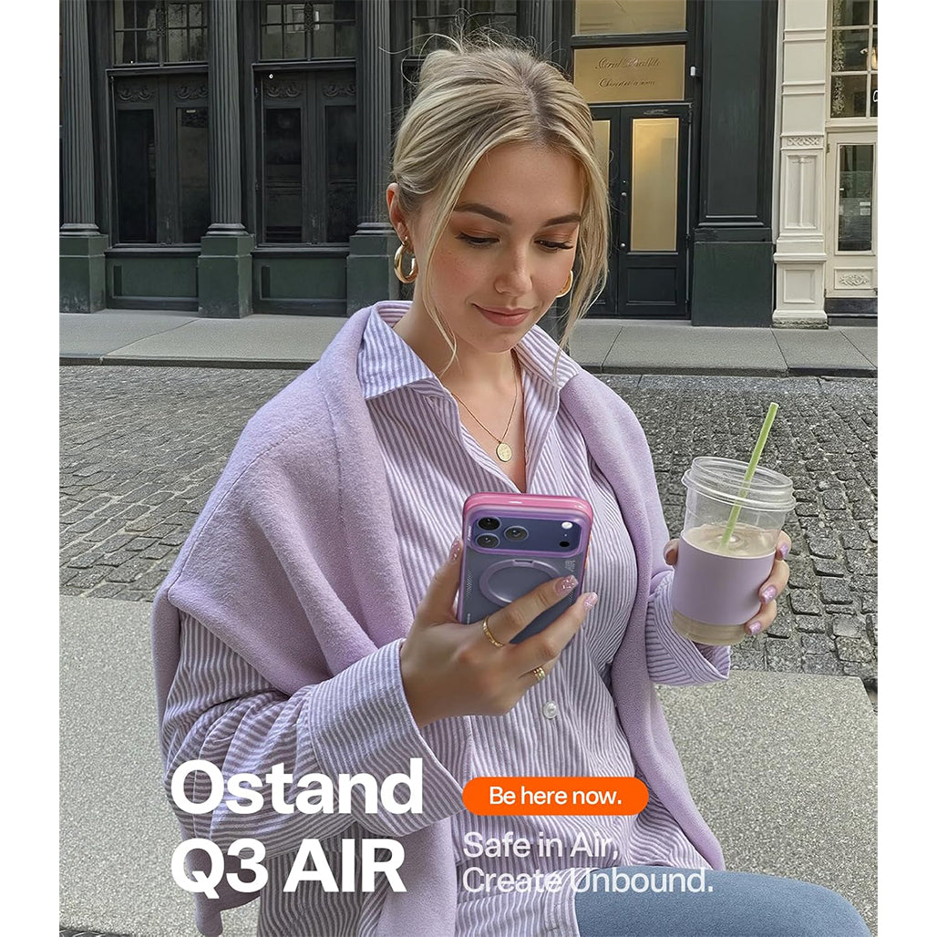 Torras Ostand Spin Q3 Air for iPhone 17 Pro Max Aurora Purple