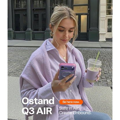 Torras Ostand Spin Q3 Air for iPhone 17 Pro Max Aurora Purple