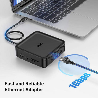 UNI USB-C 10 in 1 Docking Station Dual Monitor