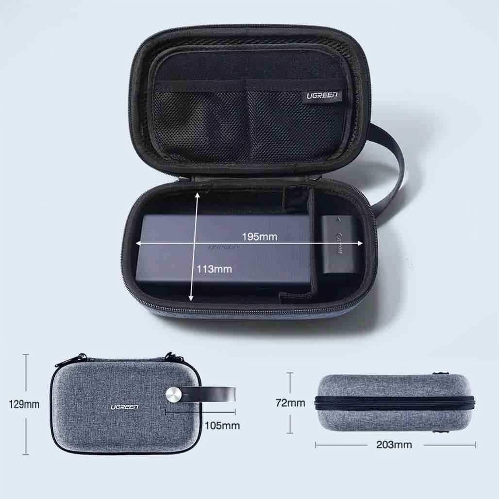 Ugreen Accessory Multifunctional Travel Storage Pouch - Pixel Zones