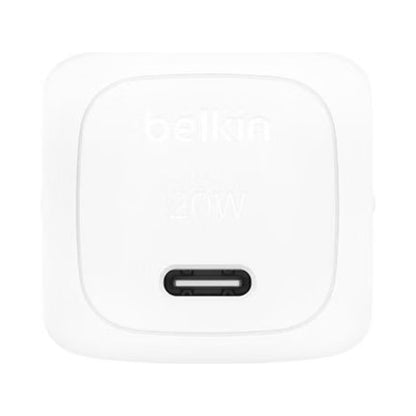 Belkin BoostCharge USB-C 20W PD PPS + 1m USB-C Cable - WCA009KQ1MWH-B6