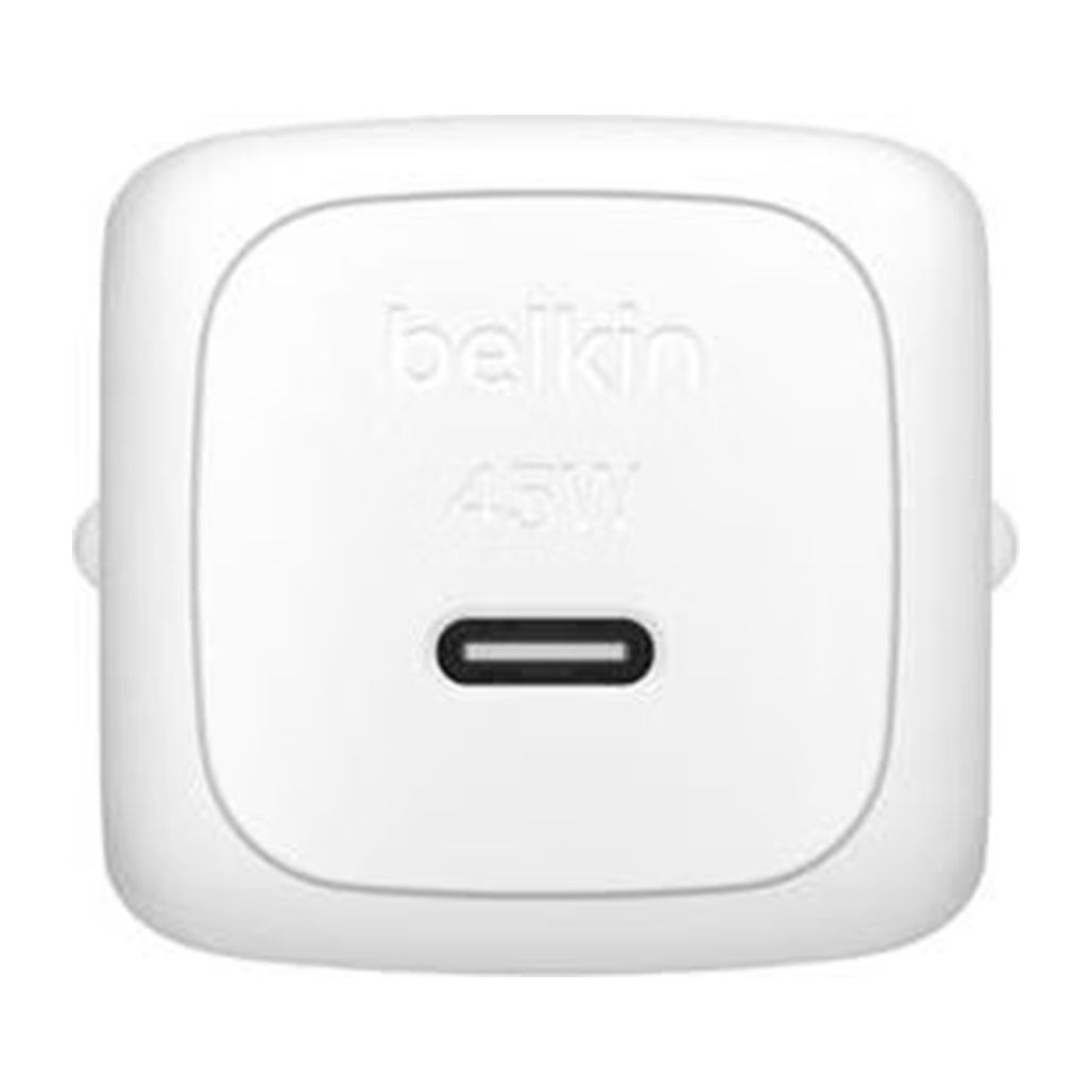 Belkin BOOST Charge USB-C 45W PD PPS + USB-C Charger - WCA013KQ1MWH-B6