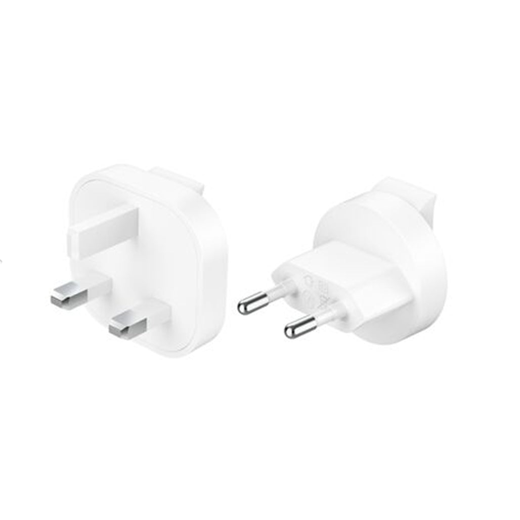 Belkin BoostCharge Pro 3-Port GaN Wall Charger 100W + Travel Adapter Kit - WCH016HQWH