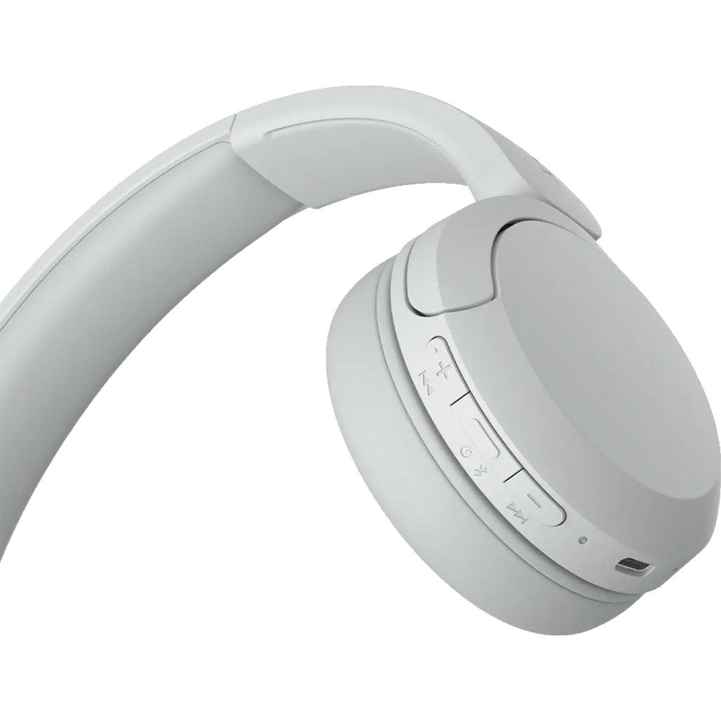 Sony WH-CH520 Wireless Headphones High-Quality Sound Lightweight Extended Battery Life And Reliable Connectivity - White