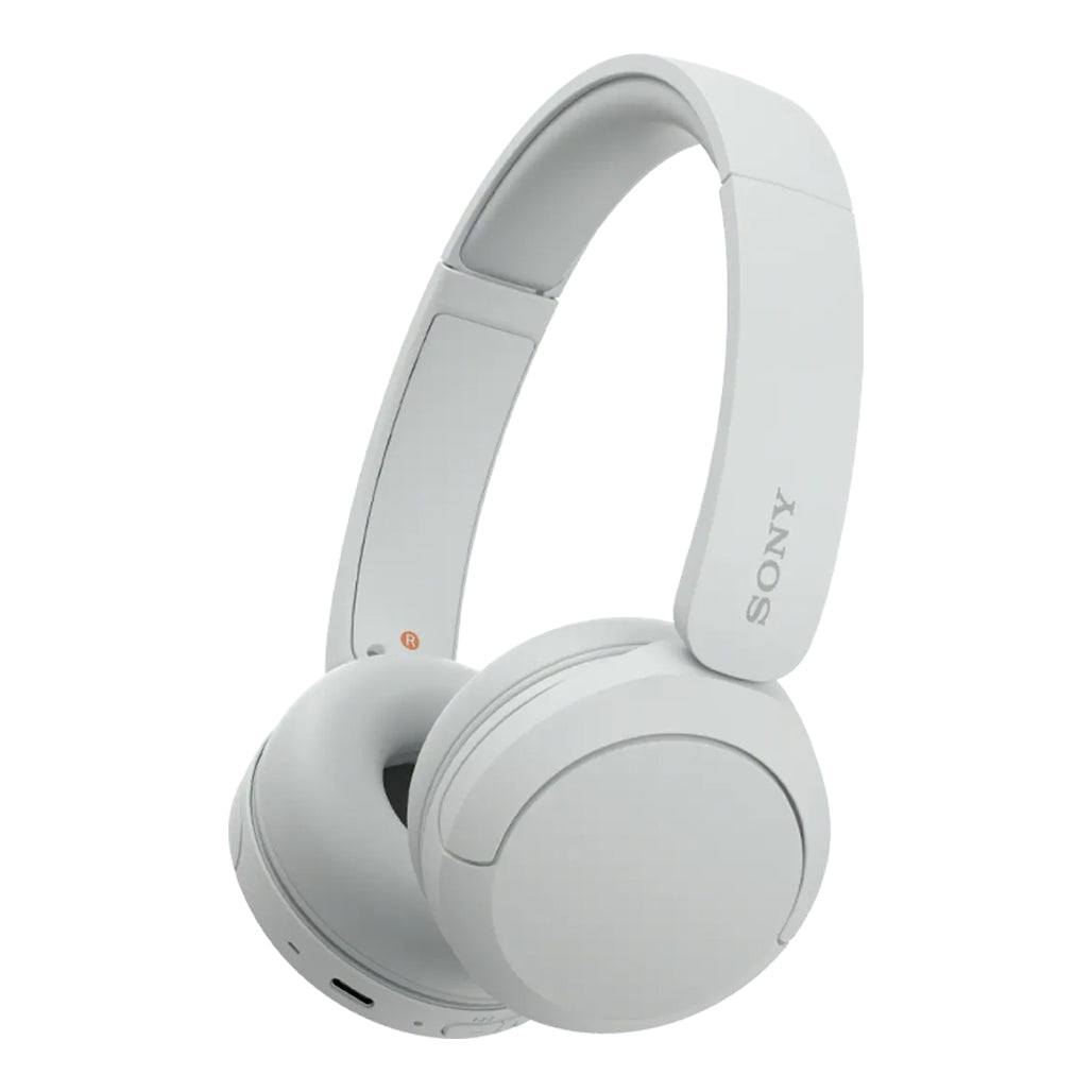 Sony WH-CH520 Wireless Headphones High-Quality Sound Lightweight Extended Battery Life And Reliable Connectivity - White