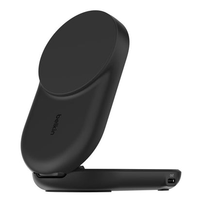 Belkin UltraCharge 2-in-1 Foldable Magnetic Charger with Qi2 25W – Black