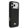 Lacoste MagSafe PU Leather Hard Case with Bliss Design for iPhone 17 Pro