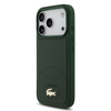 Lacoste MagSafe PU Leather Hard Case with Bliss Design for iPhone 17 Pro
