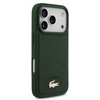 Lacoste MagSafe PU Leather Hard Case with Bliss Design for iPhone 17 Pro