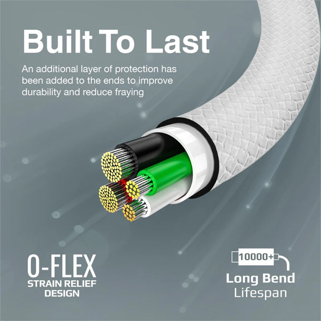 Promate XCord-CC - High Tensile Strength Data & Charge USB-C Cable