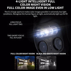 Xiaomi Outdoor Camera CW700S – Dual 4MP Lenses, 9x Hybrid Zoom, 2.5K UHD, Smart Night Vision, IP66 Weatherproof, Human & Vehicle Detection