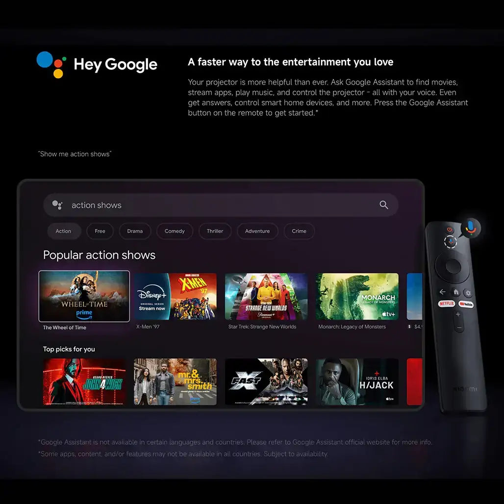 Xiaomi Smart Projector L1 Pro – Full HD, 400 ANSI lumens & Google TV