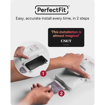 ZAGG Glass Elite Privacy Screen Protector- 5X Stronger Tempered Glass | iPhone 17 Pro/ iPhone 17 Pro Max/ iPhone Air