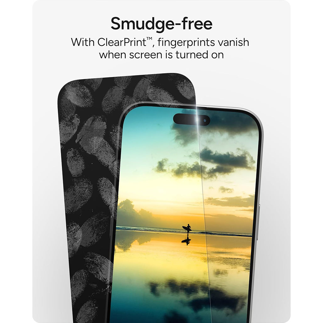 ZAGG Glass Elite Privacy Screen Protector- 5X Stronger Tempered Glass | iPhone 17 Pro/ iPhone 17 Pro Max/ iPhone Air